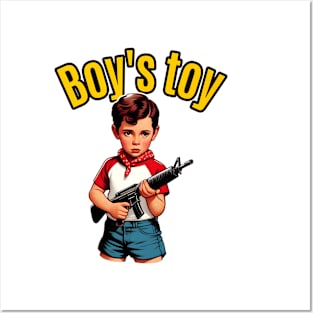 Boy's Toy Posters and Art